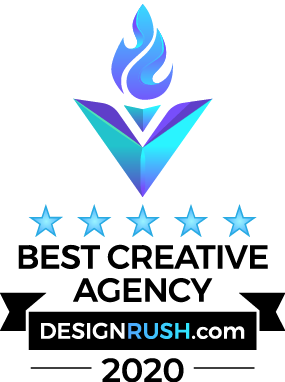 Design Rush Best Creative Agency badge